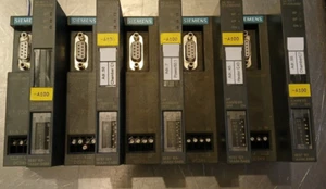 LOTTO DI 5 Siemens Simatic S7 6ES7151-1AA04-0AB0, 6ES7 151-1AA04-0AB0 - Foto 1 di 3