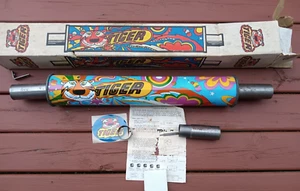 Muscle car / hot rod Psychedelic tiger muffler late 60s early 70's new in box - Picture 1 of 12