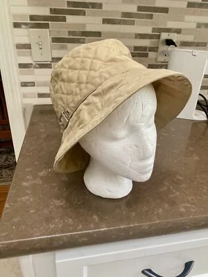 NUEVO CON ETIQUETAS Wallaroo York Sombrero Cubo Bronceado Acolchado Repelente al Agua UPF 50+ OS Foto 1 de 4