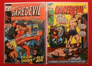 Marvel Comics Daredevil Vol. 1 Issue 60 & 68 Gene Colan Stan Lee Roy Thomas 1970 - Picture 1 of 11