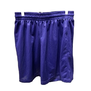 A4 Adult XLarge Purple Mesh Athletic Shorts w Pockets Web45 - Picture 1 of 7