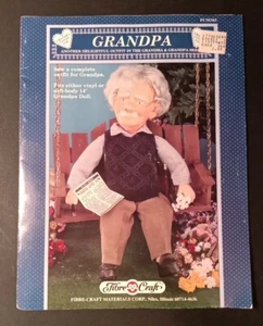 GRANDPA Sewing Pattern For Grandpa Outfit 14" Vest Pants Shirt - Picture 1 of 2
