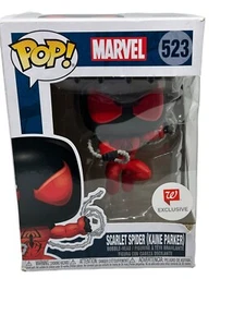Funko Pop Marvel Araña Escarlata Kaine Parker #523 Exclusivo Ligero Caja Daño - Imagen 1 de 12