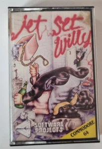 JET SET WILLY - Commodore 64 C64 - by Software Projects - TESTED & WORKING - Picture 1 of 2