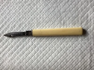 CIVIL WAR ERA BONE HANDLE "BLEEDER" SCAPEL - MADE IN ENGLAND - Bild 1 von 3