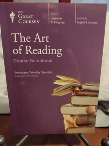 great courses teaching co the art of reading guidebook - Imagen 1 de 2
