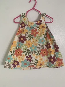 Gymboree Sunny Floral Shirt Girls Size 6 Flower Sleeveless Top - Picture 1 of 3