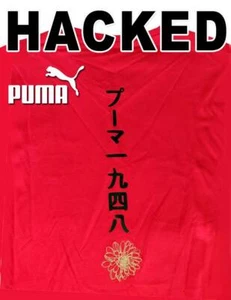 LIMITADO PARA HOMBRES PUMA X HACKED MC COLORS CAMISA ROJA DE ALTO RIESGO JAPÓN MANGA LARGA XL - Imagen 1 de 9