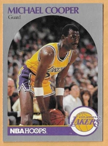 MICHAEL COOPER LOS ANGELES LAKERS #153 NBA HOOPS 1990-91 - Imagen 1 de 2