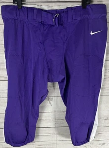 NIKE Men Vapor Untouchable Pants Football 3XL Padded Knees AO4799-546 $85 Purple - Picture 1 of 3