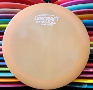 Discraft Z Glo Flick 171 Orange Limited Edition Old Run 2008-2011 Ink Light Use - Picture 1 of 3