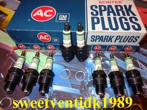 'NOS'.. AC - R44S Spark Plugs .....'Ram Air' GTO, Firebird, 442, LeMans....etc.. - Picture 1 of 13