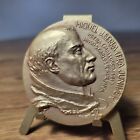 1984 Bicentennial Medallion Father Serra - High Relief 50.8Mm Bronze. Spain