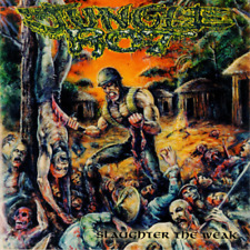 Jungle Rot Slaughter the Weak (Vinyl) 12" Album (Clear vinyl)
