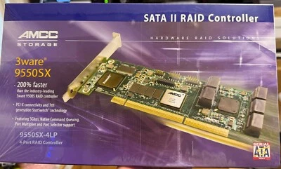 Sata 2 Raid Controller 9550sx-4lp - Image 1 of 3