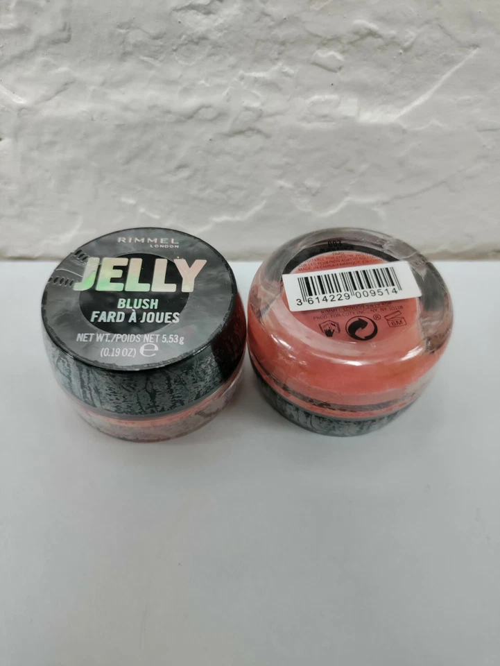 2 RIMMEL JELLY BLUSH - #002 CHERRY POPPER New 0.19 oz Each - Image 1 of 1
