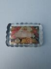 Vintage Glass Paperweight Cigar Wrapper Design Collectible Bering Don Tomas #108