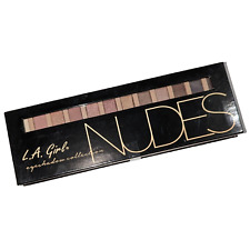 L.A GIRL Eyeshadow Collection Beauty Brick Eyeshadow Pallete, Nudes, 12g