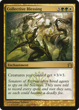 COLLECTIVE BLESSING x1 ~mtg NM Return To Ravnica Rare
