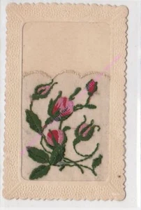 Embroidered Roses - Picture 1 of 2