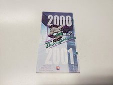 JS15 Kentucky Thoroughblades 2000/01 Minor Hockey Pocket Schedule - McDonald's