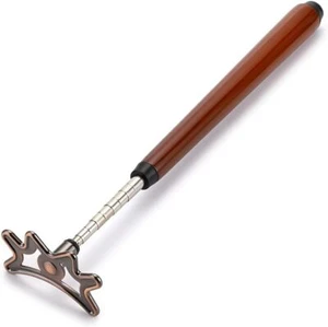 Retractable Billiards Bridge Stick 14 To 55 Inch Pool Cue Accessory Brown - Picture 1 of 7