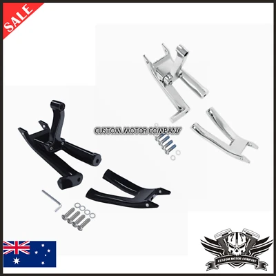 Kit de montaje en piso para conductor delantero de motocicleta Harley Softail Slim FLSL Deluxe 18+ Foto 1 de 4