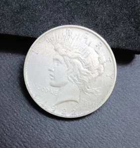 1922-D Peace Silver Dollar Coin 90% Silver Circulated - Picture 1 of 2