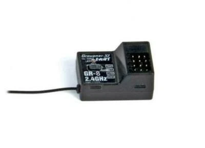 New Graupner 33504 GR 8 GR-8 4-channel HoTT RC Car / Truck Telemetry Receiver - Image 1 of 2