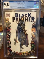 Black Panther 7 (2009) CGC 9.8! 70th ANNIVERSARY SHURI FRAME 1:10 VARIANT SCARCE