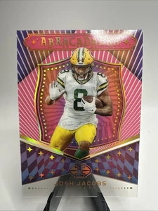 2024 Panini Illusions - Abracadabra Josh Jacobs #17 Pink /399 - Bild 1 von 2