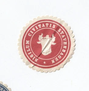 Siegelmarke Mecklenburg - Stavenhagen - Siegel der Stadt - Bild 1 von 1