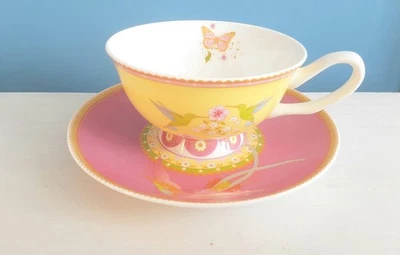 Maxwell & Williams Cashmere Enchanté Antoinette Bone China Teacup & Saucer BNIB - image 1 of 4