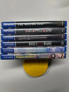 6 Visual Novel PlayStation PS Vita Games Lot New SEALED - Picture 1 of 1