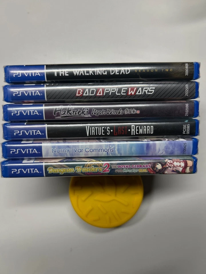 6 Visual Novel PlayStation PS Vita Games Lot New SEALED - Image 1 of 1