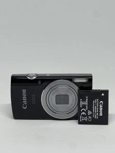 Canon IXUS 145 Black Compact Digital Camera with Battery - Picture 1 of 8