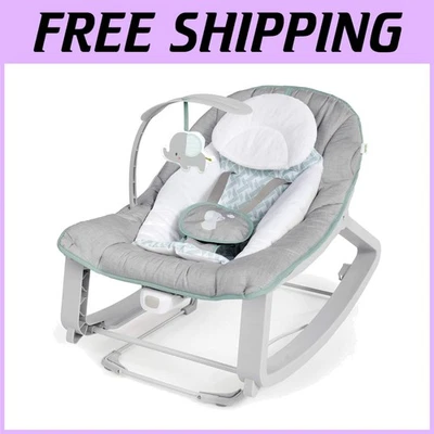 Balancín de bebé a niño pequeño con vibraciones, tejedor Foto 1 de 4