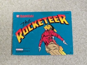 The Rocketeer Nes Manual Only AUTHENTIC