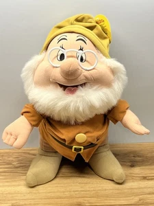 Disney Schneewittchen Doc Plüsch Brille Etiketten World on Ice 12 Zoll Stofftier Puppe - Bild 1 von 8