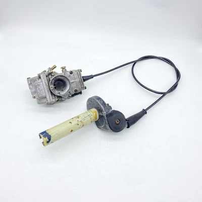 COBRA KING CH 50cc BM50 Morini FM-T 24mm Flat Slide Mikuni Carburetor & Throttle - Image 1 of 4