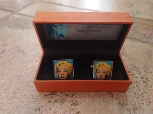 Simon Carter Cufflinks Marilyn Monroe - Picture 1 of 5