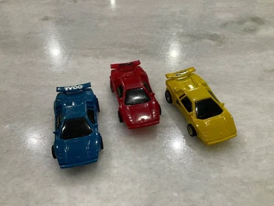 JUEGO DE 3 COCHES SLOT TYCO HO LAMBORGHINI COUNTACH Foto 1 de 4