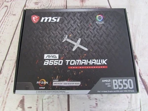 MSI MAG B550 tomahawk AMD motherboard - Picture 1 of 13