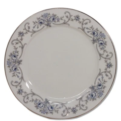 Platos de mantequilla de pan de Danubio Johann Haviland Renania 6" borde platino vintage Foto 1 de 3