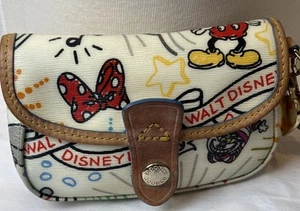 Dooney & Bourke Walt Disney Parks Disneyland Skizze Klappe Armband Schloss Mickey - Bild 1 von 10