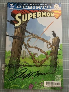 DC Superman, Vol. 4 # 7 (1ª impresión) firmado por Peter Tomasi - Imagen 1 de 2