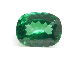 Piedras preciosas sueltas corte cojín espinela verde elegante Ceilán certificado natural de 5,20 quilates - Imagen 1 de 7