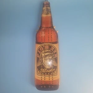 Vintage Pigs Eye Pilsner Birra Cribbage Board Minnesota Brewing, St. Paul MN, Pirate - Foto 1 di 9