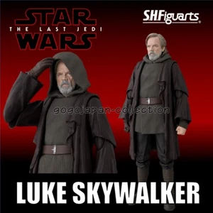 S.H.Figuarts STAR WARS THE LAST JEDI LUKE SKYWALKER FIGURE - Picture 1 of 12