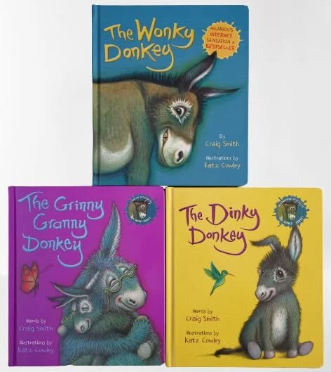 The Wonky Donkey 3 books Collection Box Set By Craig Smith (The Wo | Craig Smith - Image 1 of 1